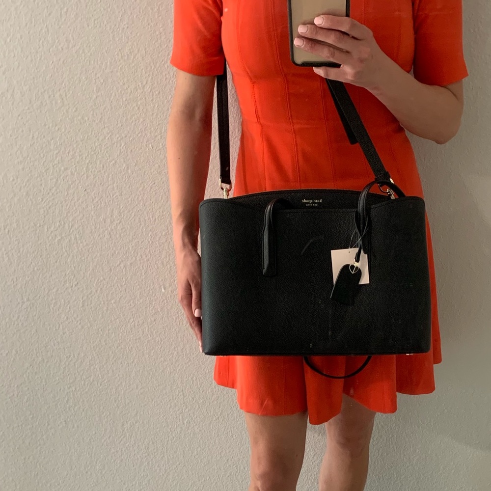 ♠️ Kate Spade Margaux Large Leather Satchel♠️ - Picture 6 of 8